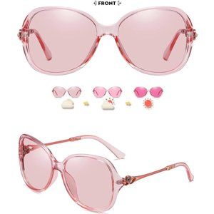 Photochromic Sunglasses (Pink)